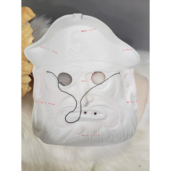 LOT 2 Monster Ben Cooper Pirate Mask Ben Cooper Halloween Vintage Black Light - Picture 13 of 16